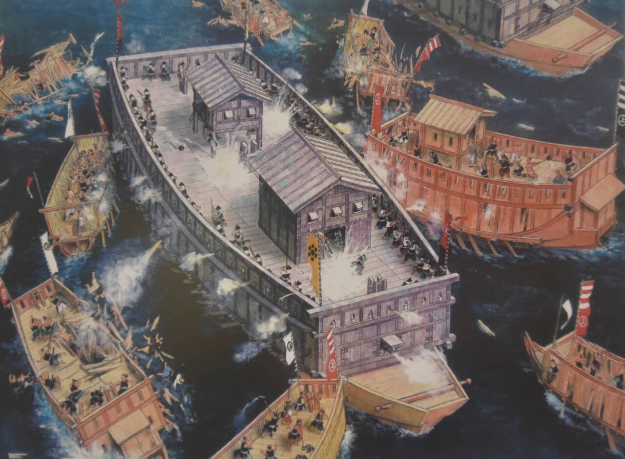 燃えない甲鉄船で毛利船団を殲滅！ 九鬼嘉隆は日本一の海賊大名と呼ば