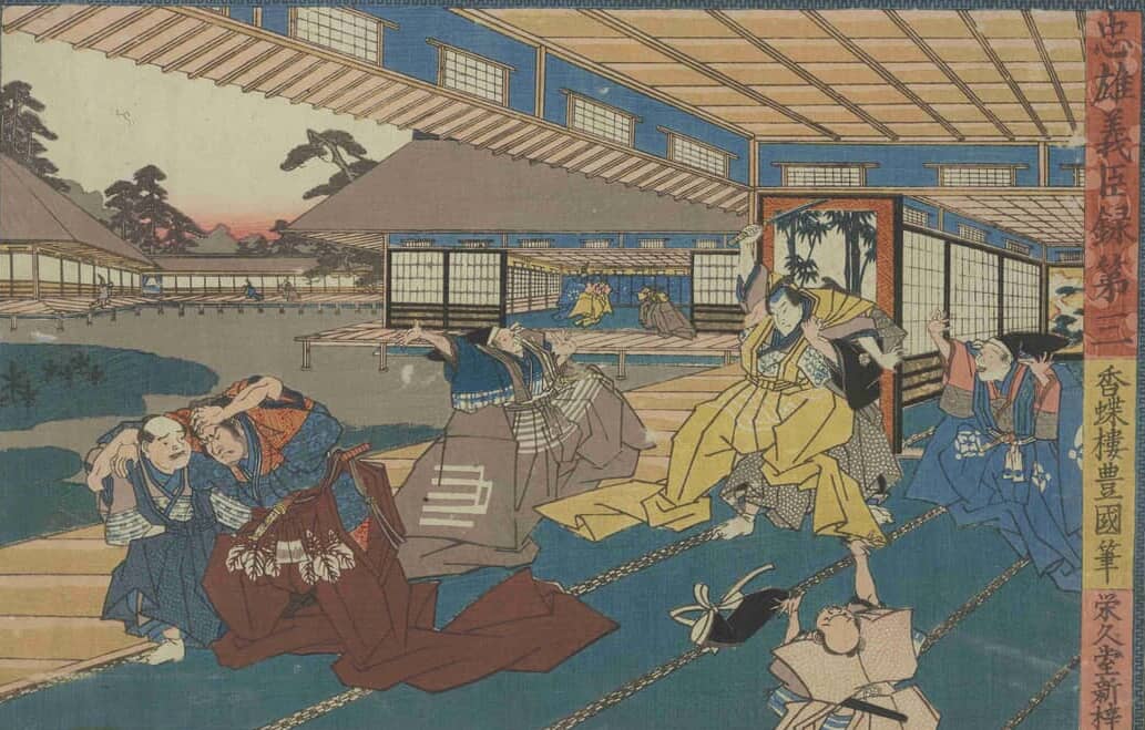 大作、赤穂浪士討ち入り陶器絵画 早わかり忠臣蔵】赤穂浪士討ち入りのルートを歩く | 歴史文化