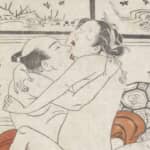 男と女が座ったまま、向き合う体位「居茶臼（いぢゃうす）」【江戸の性語辞典】